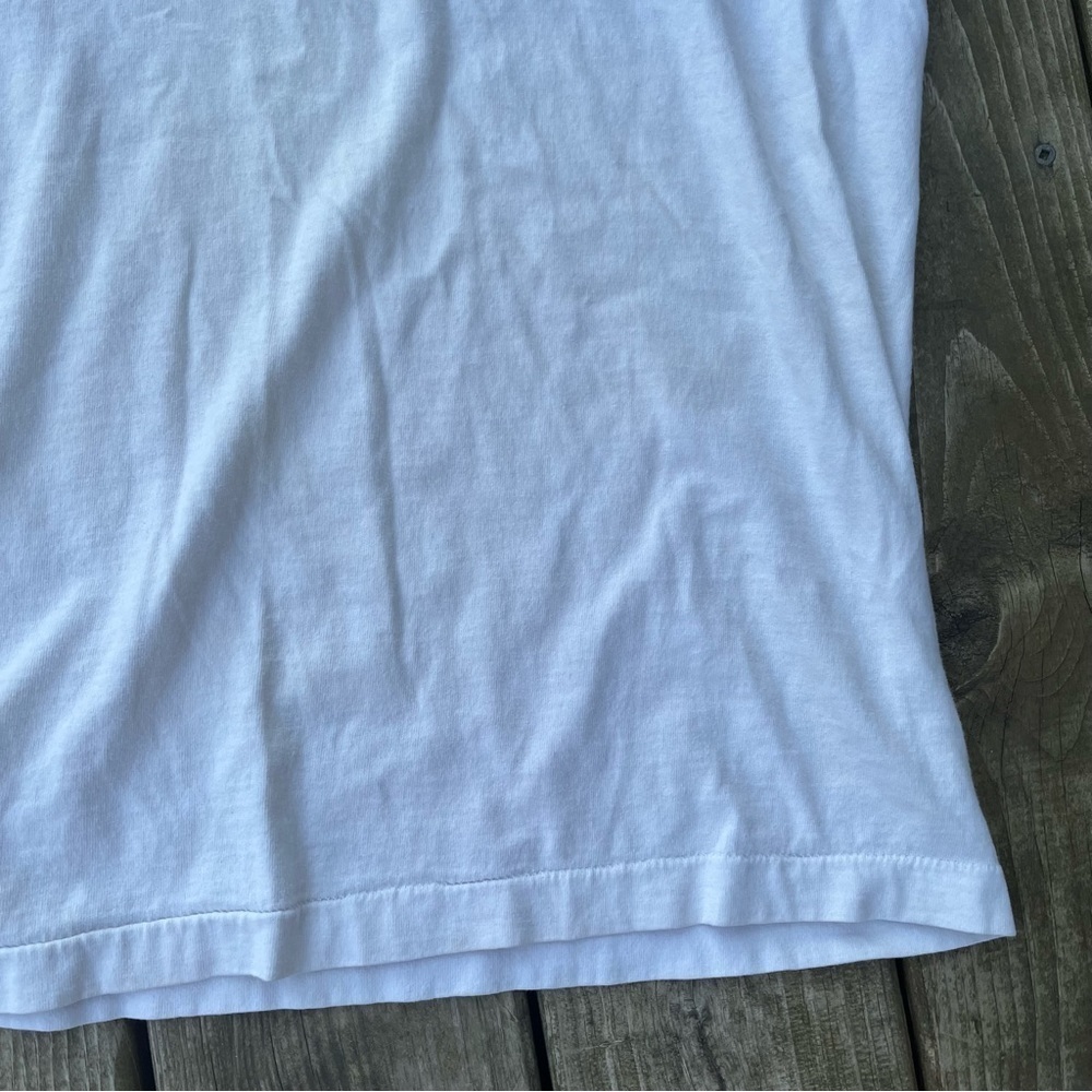 ** VINTAGE 90s SINGLE STITCH MICKEY & CO GRAPHIC TSHIRT Large White Disney - Picture 3 of 10